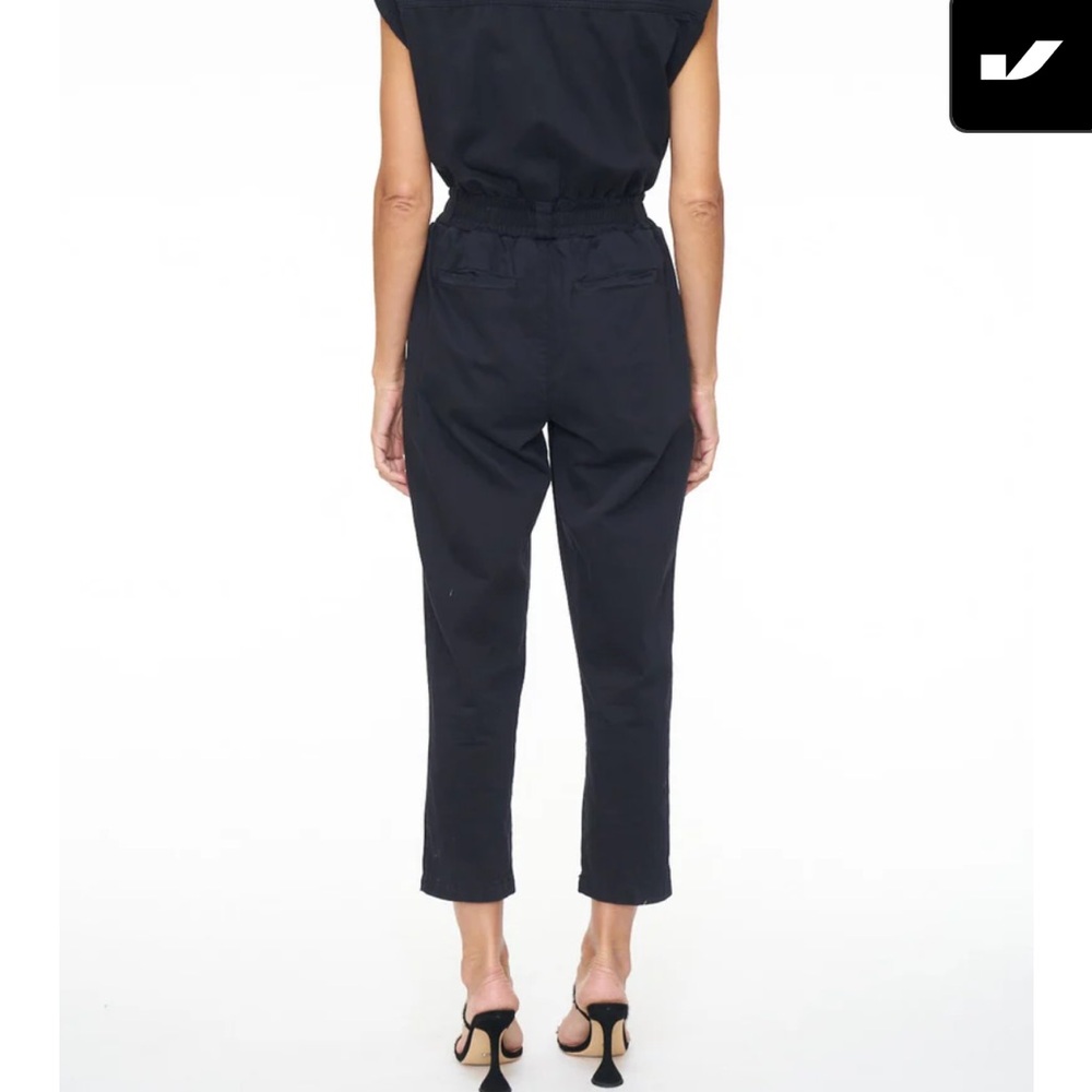 Pistola Denim 	
Rosie Shoulder Pad Jumpsuit - Fade To Black